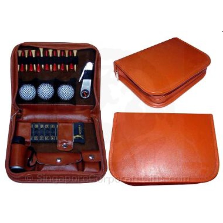 Exclusive Leather Golf Set